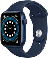 Часы Apple Watch Series 6 GPS 44мм корпус из алюминия + ремешок (M00J3RU/A)
