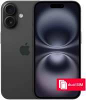 Смартфон Apple iPhone 16 Plus 128Gb SIM + SIM Black