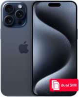 Смартфон Apple iPhone 15 Pro Max 256Gb SIM + SIM Синий титан