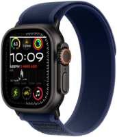 Часы Apple Watch Ultra 2 (2024) Black Titanium +ремешок Alpine Loop navy