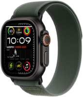 Часы Apple Watch Ultra 2 (2024) Black Titanium +ремешок Trail Loop green