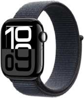 Часы Apple Watch Series 10 GPS 46мм корпус из алюминия Jet +ремешок Sport Loop ink