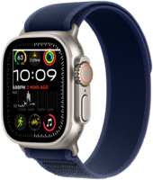 Часы Apple Watch Ultra 2 (2024) Natural Titanium +ремешок Trail Loop Blue (M / L) (MX4L3ZP/A)