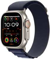 Часы Apple Watch Ultra 2 (2024) Natural Titanium +ремешок Alpine Loop navy