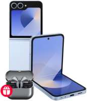 Смартфон Samsung Galaxy Z Flip6 12 / 256 Гб 5G Голубой (SM-F741BLBGCAU)