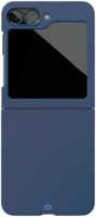 Чехол-накладка VLP Flex Case для Samsung Galaxy Z Flip6 синий