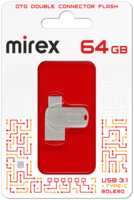 USB Flash Mirex Bolero 64GB Type-C-USB A Серый