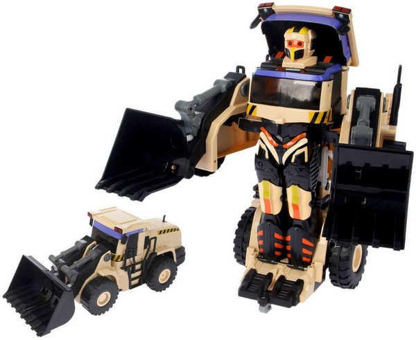 Робот 1 Toy трансформируется в экскаватор, со светом и звуком, 47 см Т10600 трансформируется в экскаватор со светом и звуком 47 см Т10600 27026814