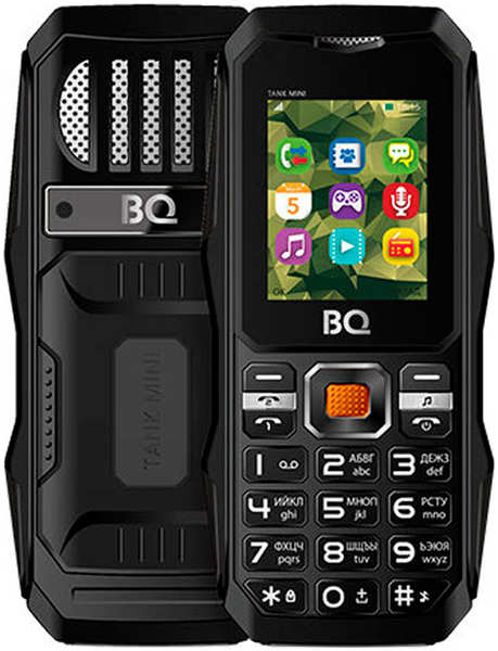 Мобильный телефон BQ 1842 Tank mini Чёрный 27050476