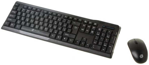 Клавиатура мышь Oklick 230M клав:черный мышь:черный USB беспроводная Клавиатура мышь Oklick 230M клав:черный мышь:черный USB беспроводная 27096653