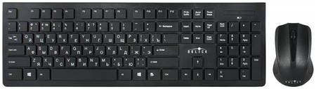 Клавиатура мышь Oklick 250M клав: мышь: USB беспроводная slim