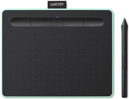 Графический планшет Wacom Intuos M Bluetooth (CTL-6100WLE-N) фисташковый