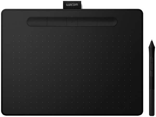 Графический планшет Wacom Intuos M Bluetooth (CTL-6100WLK-N) черный 27099150