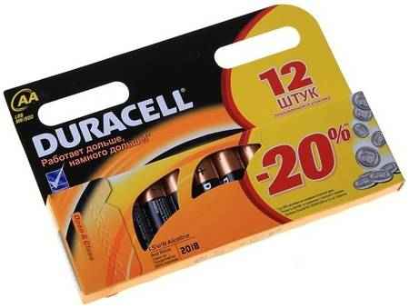 Батарейка Duracell LR6-12 BL BASIC (12/144/24480)