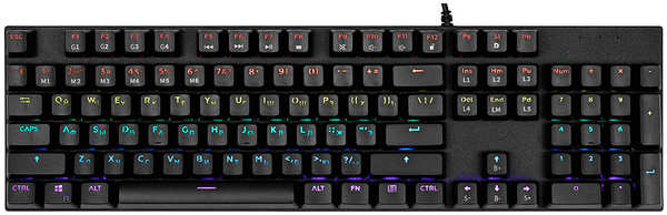 Клавиатура проводная TFN Saibot KX-14 черный TFN-GM-KW-KX-14BKB 27309111