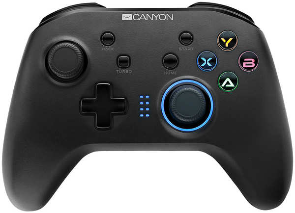 Беспроводной геймпад Canyon GP-W3 Nintendo Switch / Android / PC / PS3 черный CND-GPW3 27310118