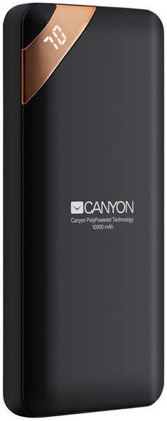 Компактный аккумулятор с цифровым дисплеем Canyon PB-102 27311345