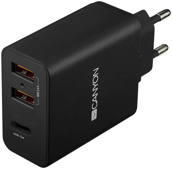 Сетевое зарядное устройство Canyon мульти-USB высокой мощности 24A 30 W H-08 CNE-CHA08B 27311517