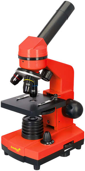 Микроскоп Levenhuk Rainbow 2L Апельсин (69039)