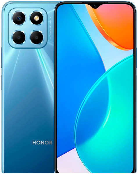 Смартфон Honor X6 4GB+64GB Ocean Blue 27332288