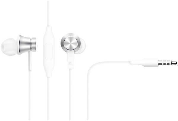 Вставные наушники Xiaomi Mi In-Ear Headphones Basic Silver HSEJ03JY (ZBW4355TY) 27340065