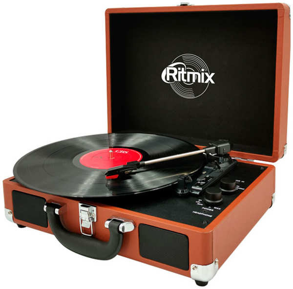 Проигрыватель виниловых дисков Ritmix LP-160B Brown 27340275