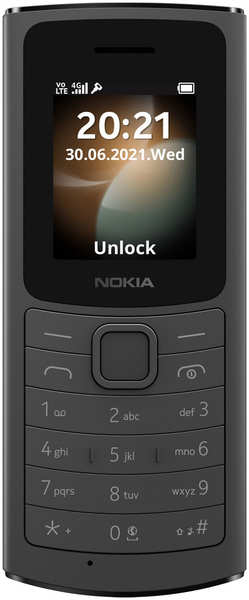 Мобильный телефон Nokia 110 4G DS Black NOK-16LYRB01A01 27342579