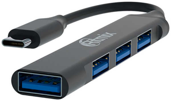 USB Hub Ritmix CR-4401 Metal 27378205