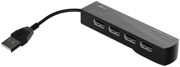 Разветвитель USB (USB хаб) Ritmix CR-2406 black 27378219