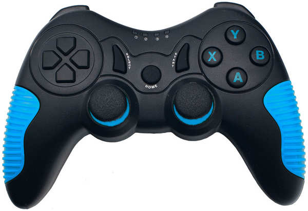 Игровой манипулятор, беспроводной Bluetooth Ritmix GP-033BTH Black Blue 27378608