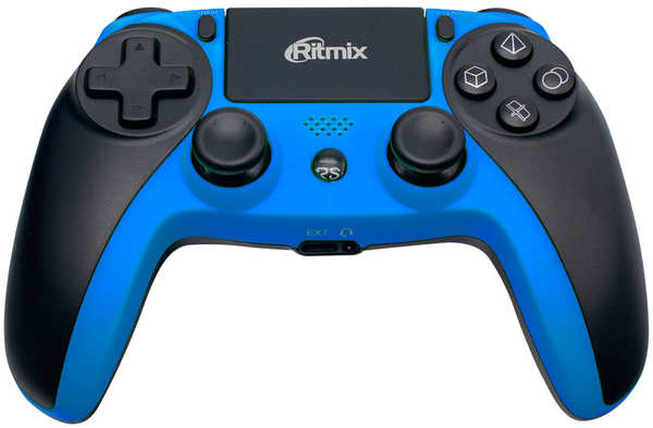 Беспроводной Bluetooth универсальный геймпад Ritmix GP-063BTH -Blue