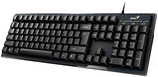 Клавиатура проводная мультимедийная Genius Smart KB-102, черный Smart KB-102 черный 27384401