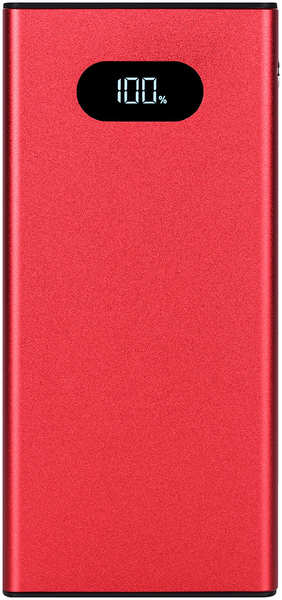 Внешний аккумулятор TFN 10000mAh Blaze LCD PD 22.5W red TFN-PB-268-RD 27385458