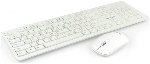 Беспроводной комплект клавиатура + мышь Гарнизон GKS-140, 2.4ГГц, белый GKS-140 2.4ГГц белый 27391845