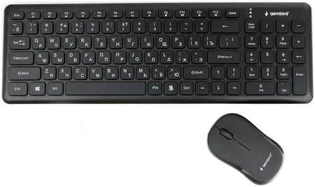 Беспроводной комплект клавиатура + мышь Gembird KBS-9200