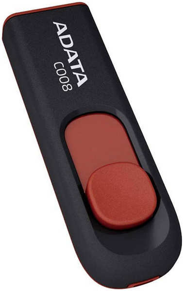 Флеш-накопитель Adata USB2 32GB AC008-32G-RKD черный/красный 27392218