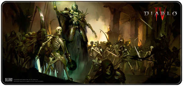 Коврик для мышек Blizzard Diablo IV Skeleton King XL 27501091