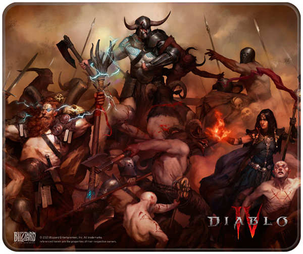 Коврик для мышек Blizzard Diablo IV Heroes L 27501095