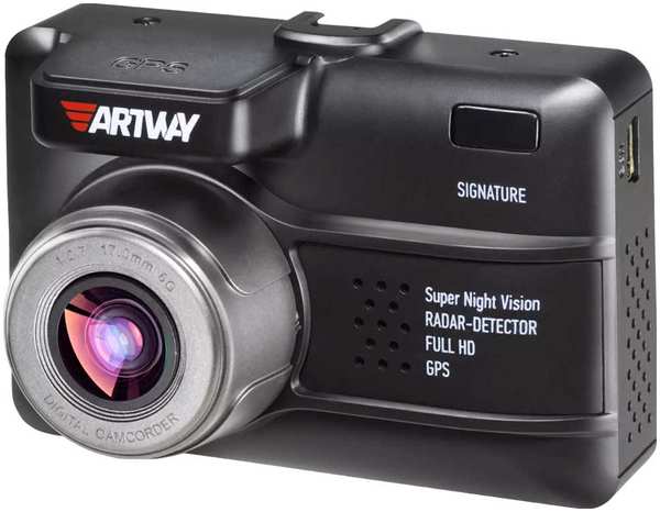 Автомобильный видеорегистратор Artway COMBO MD-109 5 в 1 Signature Dual 27505719