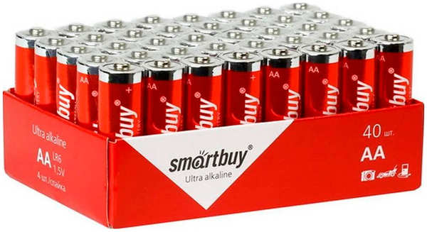 Батарейки Smartbuy LR6 bulk 40 40шт