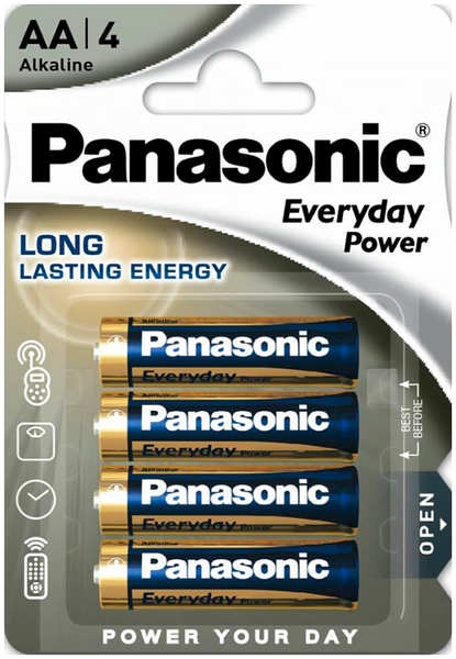 Батарейки Panasonic LR6 Everyday Power BL4 4шт 27542179