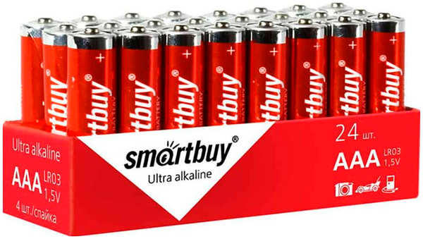 Батарейки Smartbuy LR03 SR4 24шт