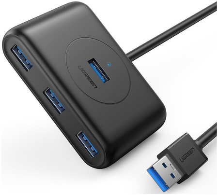 Разветвитель USB Ugreen 4 х USB 3.0, 1 м, черный (20291) Разветвитель USB Ugreen 4 х USB 3.0, 1 м, черный (20291) 4 х USB 3.0 1 м черный (20291) 27557778