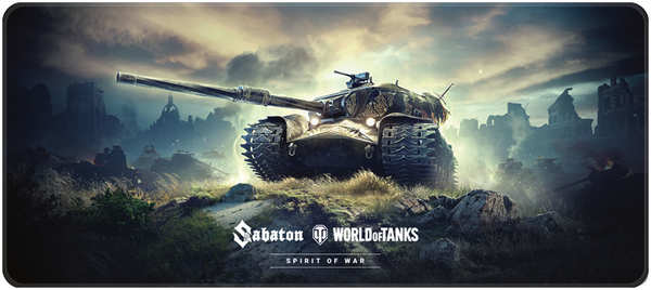Коврик для мышек Wargaming Sabaton Spirit of War Limited Edition X-Large 27568275