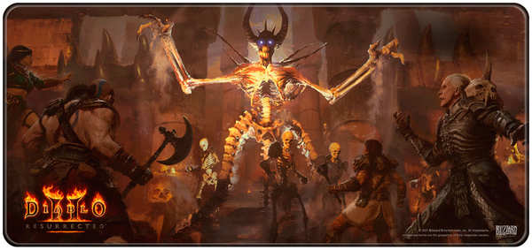 Коврик для мышек Blizzard Diablo II Resurrected Mephisto XL 27568908