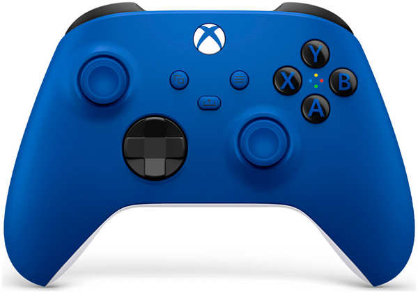 Беспроводной контроллер Microsoft Xbox Controller Shock Blue QAU-00003 27568927