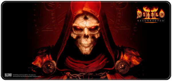 Коврик для мышек Blizzard Diablo II Resurrected Prime Evil XL 27568991