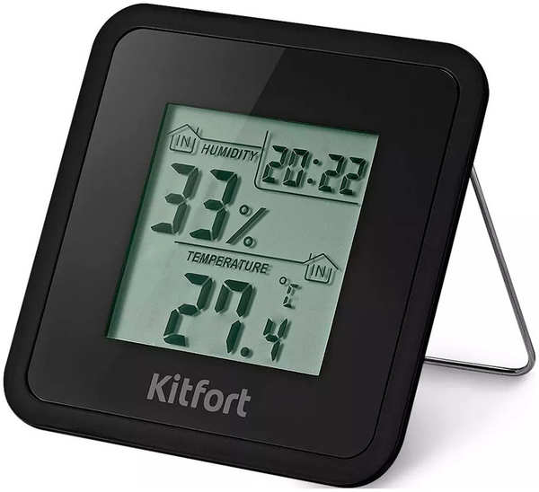 Часы с термометром Kitfort КТ-3302 27590815