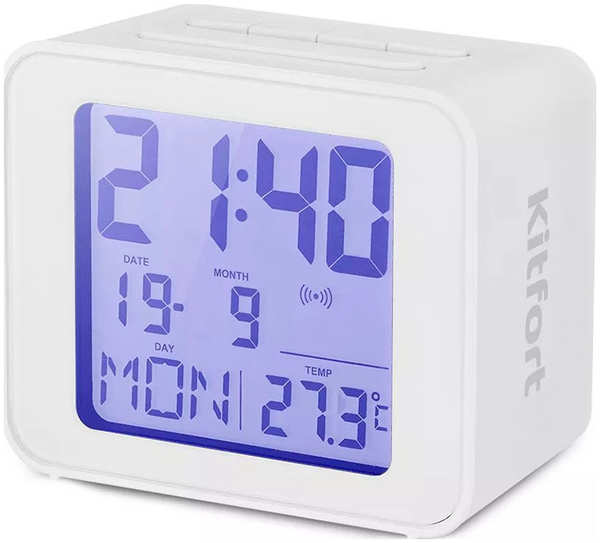 Часы с термометром Kitfort КТ-3303-2 белый 27590858