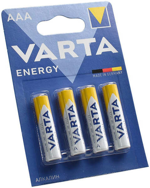 Батарейки VARTA ENERGY AAA бл.4 27592401